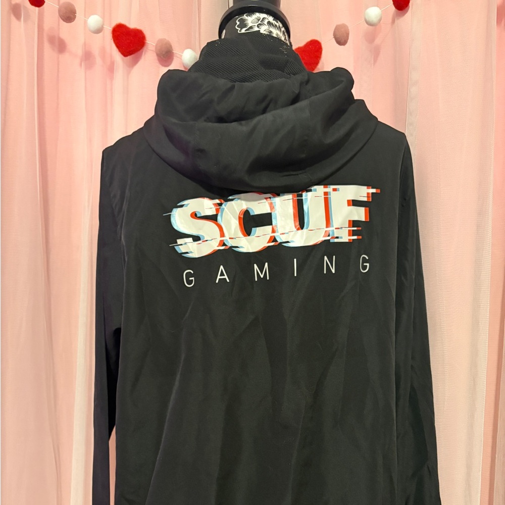 Black Windbreaker Jacket